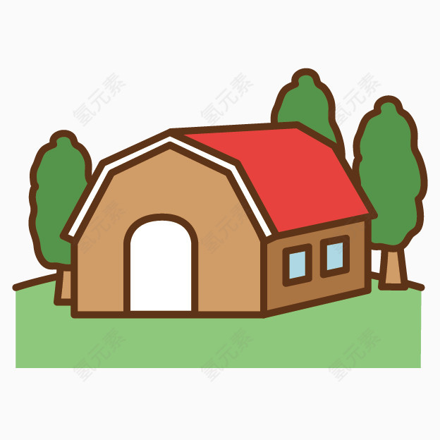 卡通建筑