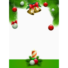 手绘圣诞装饰图案