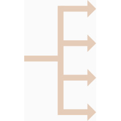 矢量PPT设计箭头分类图标