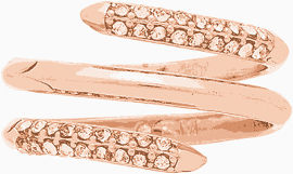 Pave Multi Row Ring瑞贝卡戒指