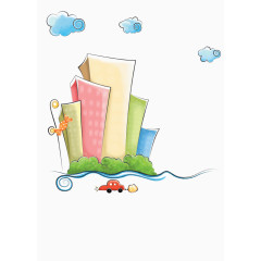 韩国时尚人物插画png图片