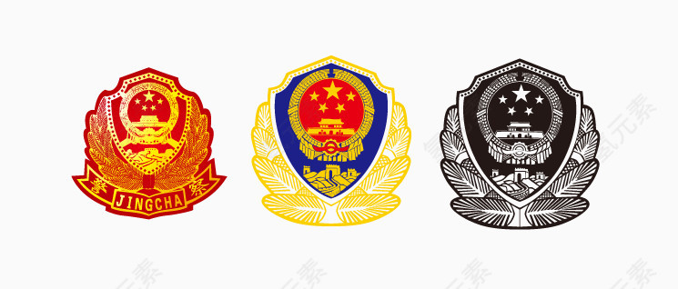 中国人民警察警徽