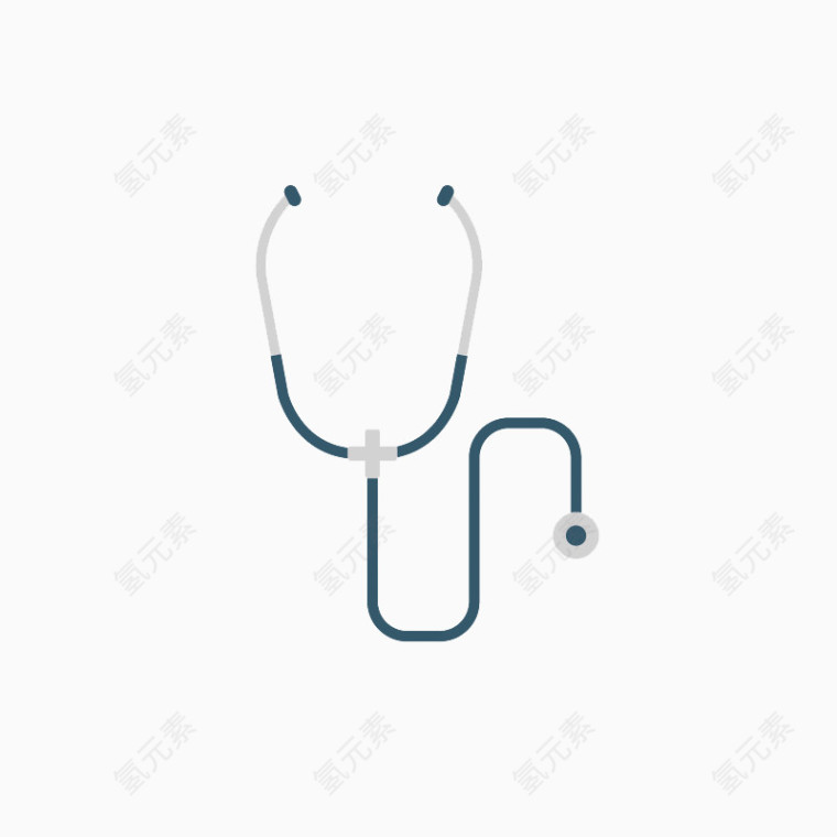 医院听诊器免抠素材