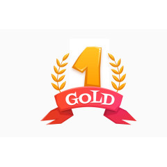 矢量彩色数字排名促销标签