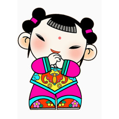 拜年女童