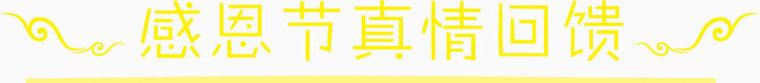 感恩节真情回馈