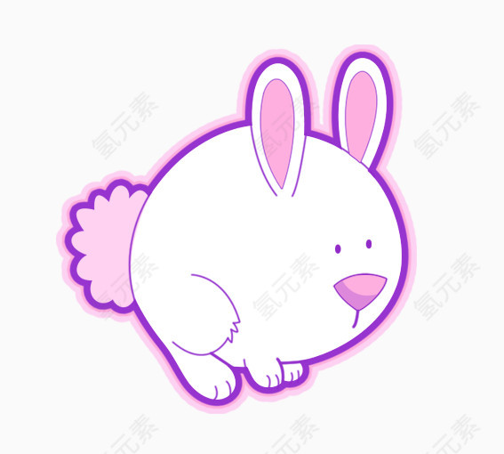 胖胖的小兔子