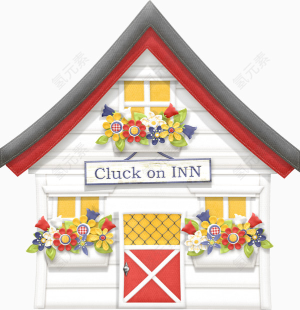 感恩节房子素材