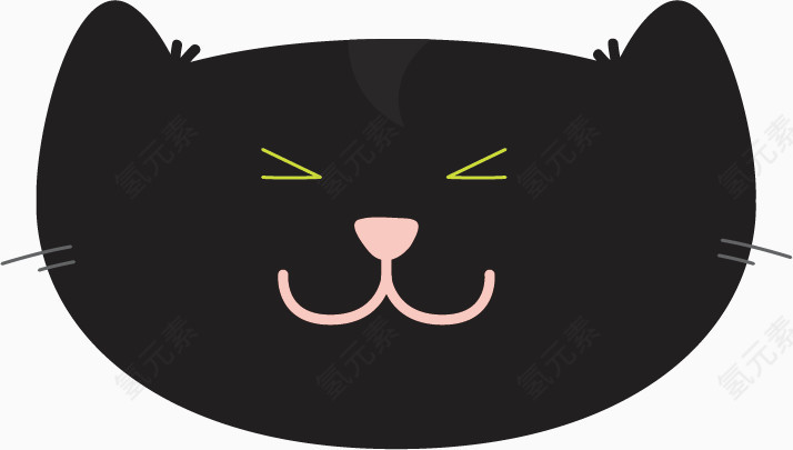 黑猫图案