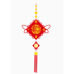 红色喜庆中国结