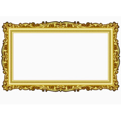 黄金色相框