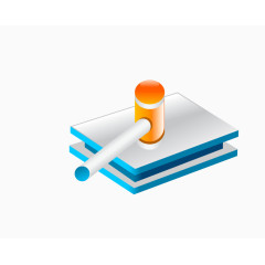 矢量蓝色科技元素