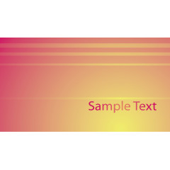 矢量时尚名片模板