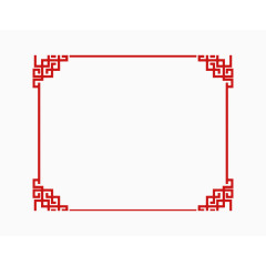 春节背景装饰免抠素材