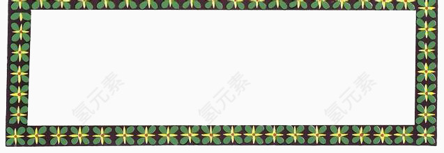 简约边框
