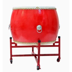 龙舟鼓敲锣鼓素材免抠