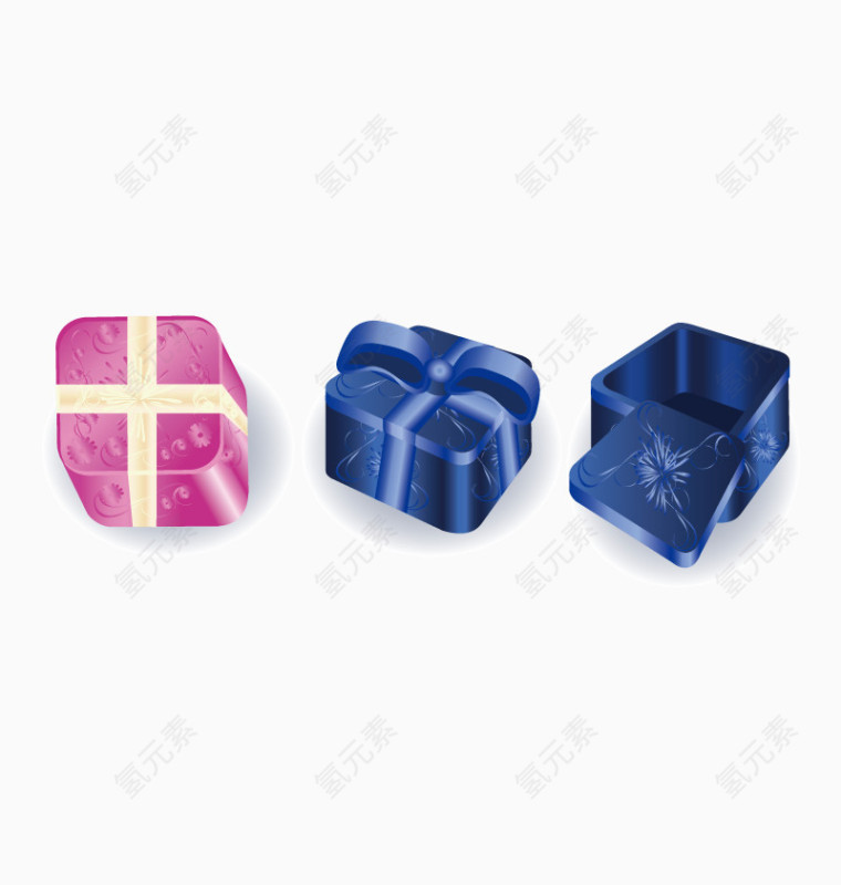 矢量礼物盒