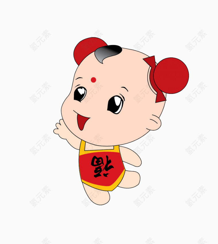 中国风福娃