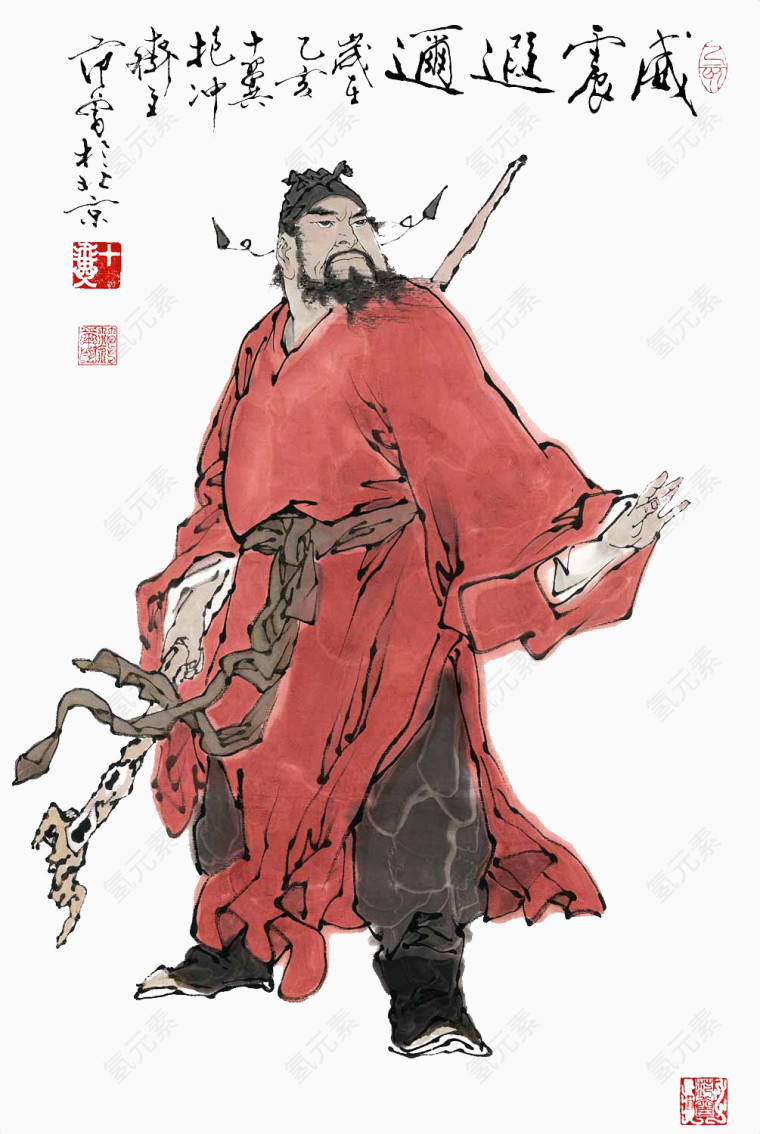 端午习俗跳钟馗钟馗镇宅降妖