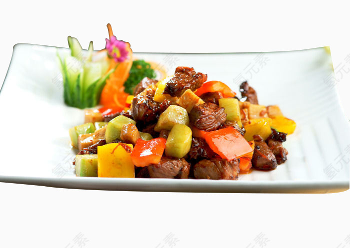 黑椒牛肉眼