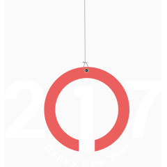 矢量手绘绳子磁铁