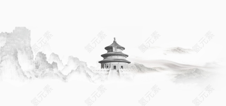 水墨故宫