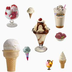 美味冰淇淋组合