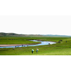 内蒙古呼伦贝尔草原风景