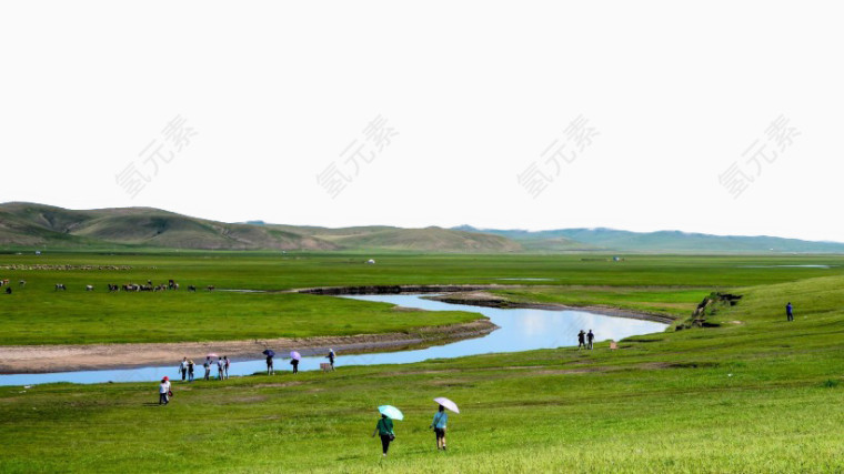 内蒙古呼伦贝尔草原风景