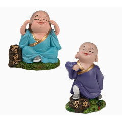 小和尚可爱玩偶