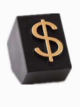 美金符号黑色背景图片素材