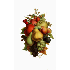 文艺复兴风格宴会水果