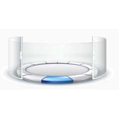 唯美精美数码科技元素玻璃环形