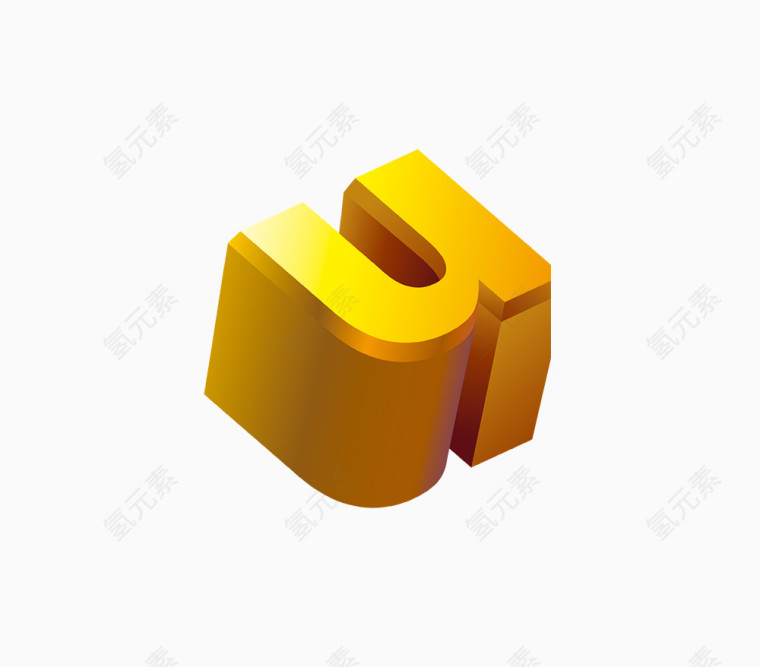金色拼音字母装饰效果