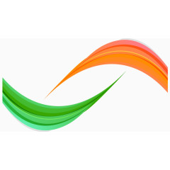矢量手绘动感线条