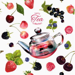 果香四溢水果茶