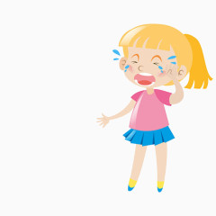 哭泣的女孩