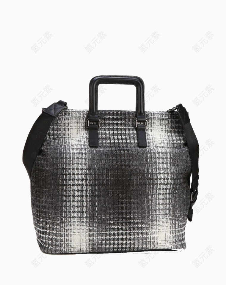 elle黑白小行李箱