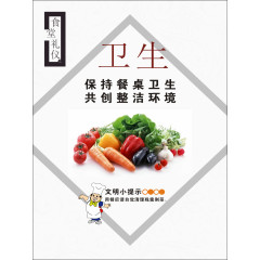 餐桌卫生宣传
