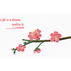 樱花png矢量元素