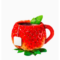 创意草莓茶杯