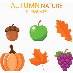 秋天树叶枫叶黄色矢量