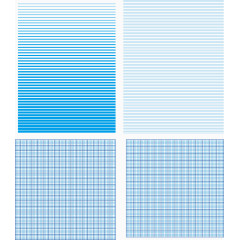 蓝色直线网格设计矢量素材
