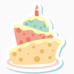 矢量艺术甜品奶酪食物