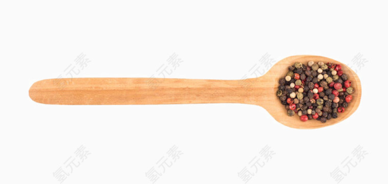木勺与调味作料