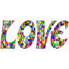 彩色英语字母背景