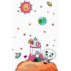 漂浮的星球元素