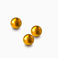 金色豆豆珠图形