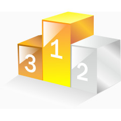 矢量比赛领奖台