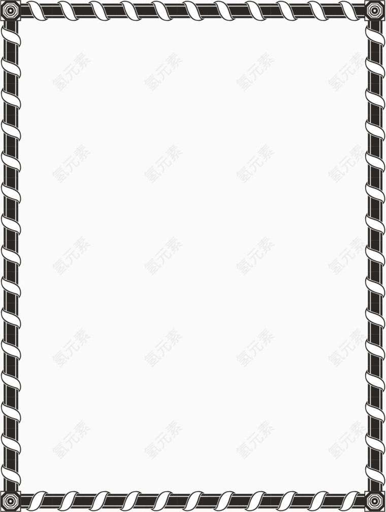 黑色矢量表格框素材